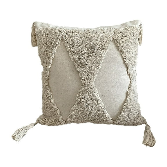 Tufted Pillow Cushion Cover Tassel Sofa Headrest Pillow Waist Pillow Copper Pillowcase Zippe Standard Pillowcase Vegan Silk Pillowcase Teal Pillowcases Throw Pillows with Included Copper Oxide