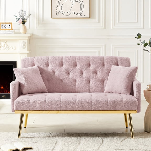 Tufted Style, Easy Setup - 2 - Seater for Bedroom and Loft