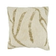 thumbnail image 1 of Tufted Symmetry Embroidered Down Filled Throw Pillow, 1 of 3