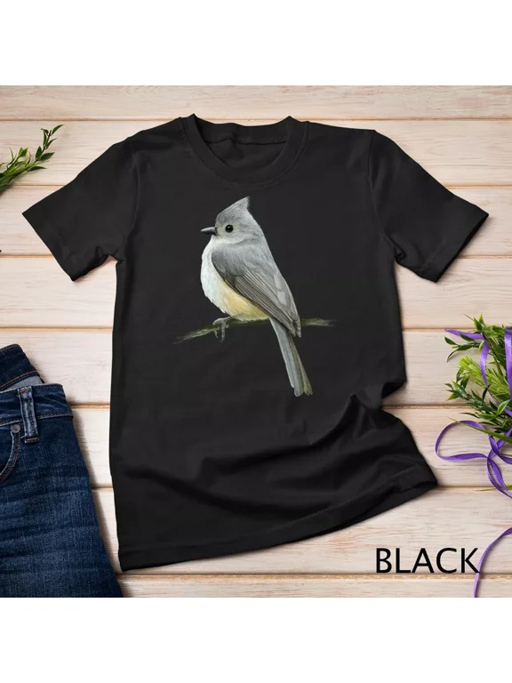 Tufted Titmouse Bird Unisex T-shirt