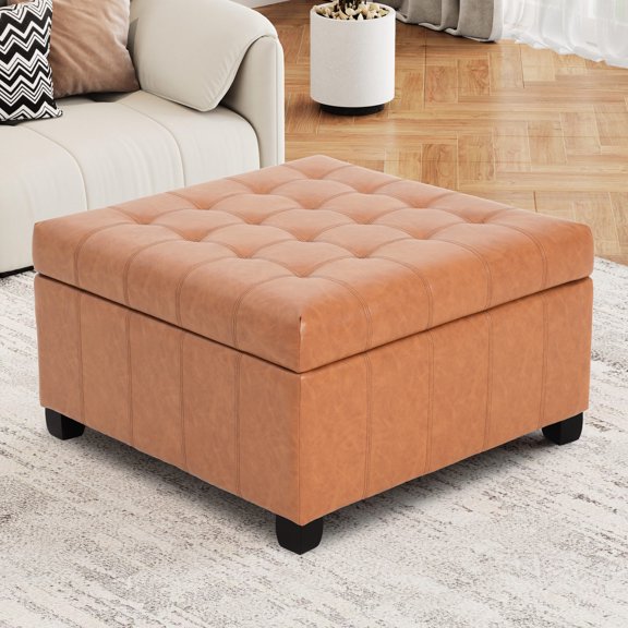 Tufted Waffle Stitch Appeal - Refined Look and Generous Storage Space