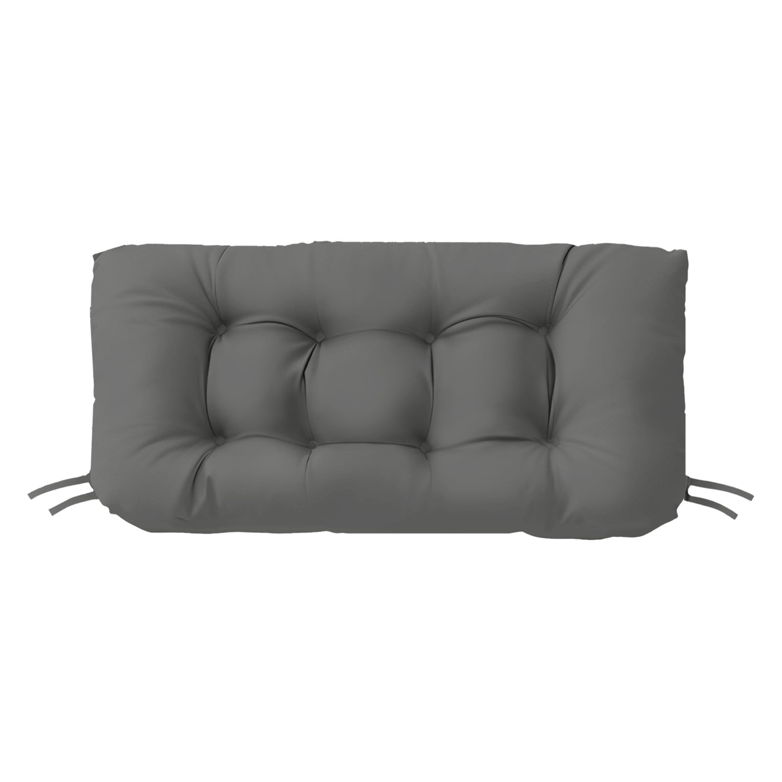 Tufted Wicker Loveseat Cushion, Water and Fade-Resistant , Outdoor Settee Cushion for Patio Furniture , 41” x 19" ,(1 count)