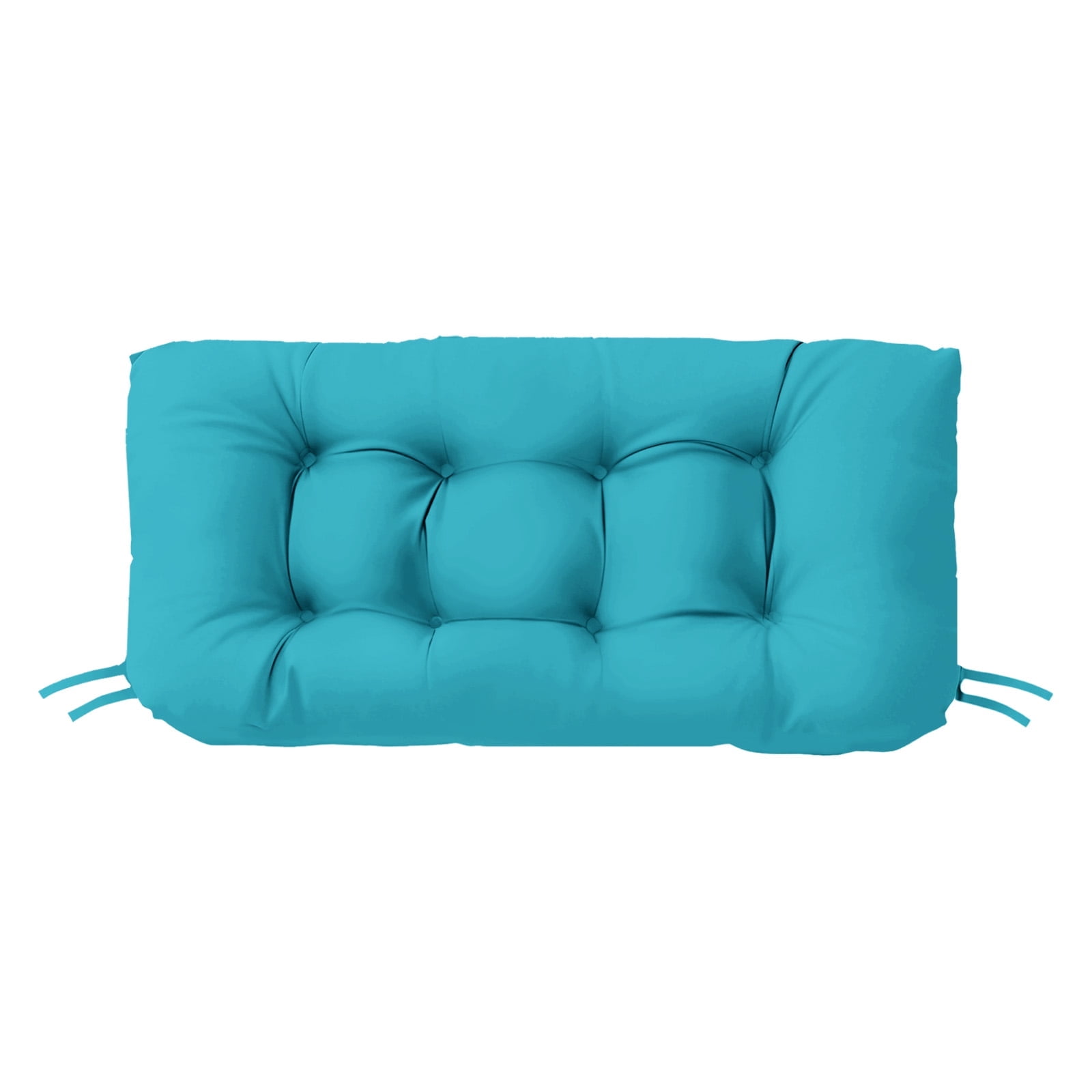Tufted Wicker Loveseat Cushion, 41" x 19", Outdoor, 1 Count