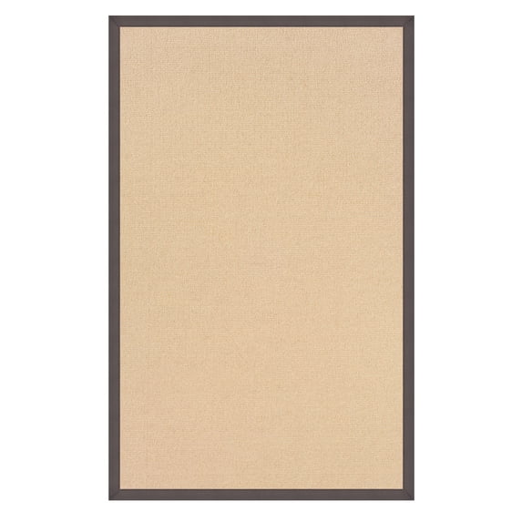 Tufted Wool Rug with Rectangular Shape