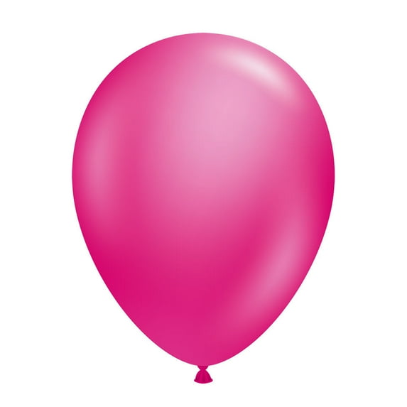 11 inch Metallic Fuchsia TUFTEX Latex Balloons (100 Pack) - Party Supplies Decorations