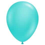 11 inch TUFTEX Metallic Seafoam Green Latex Balloons (100 Pack) - Party Supplies Decorations