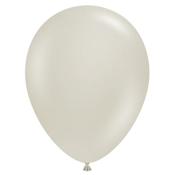 11 inch Stone TUFTEX Latex Balloons (100 Pack) - Party Supplies Decorations