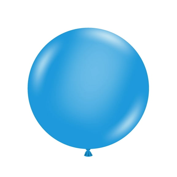 Tuf-Tex 17" Blue Latex Balloons (50 ct)