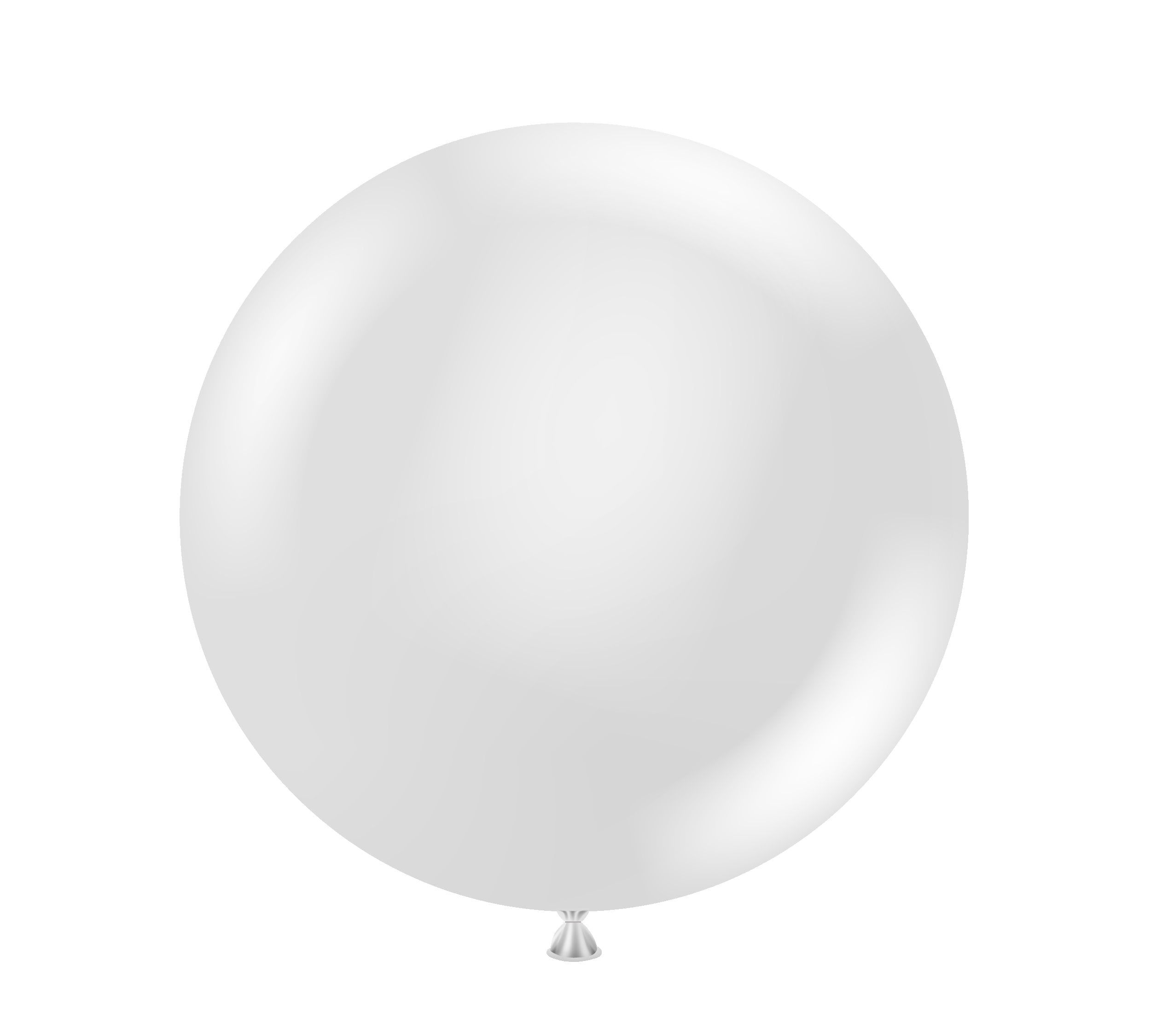 Tuf-Tex 17" Crystal Clear Latex Balloons (50 ct)