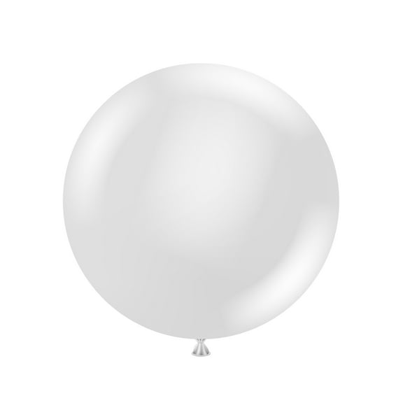 Tuf-Tex 17" Crystal Clear Latex Balloons (50 ct)