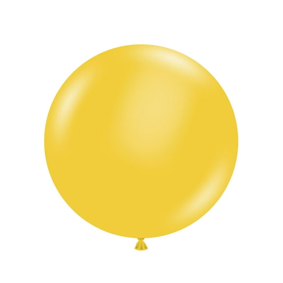 Tuf-Tex 17" Goldenrod Latex Balloons (50 ct)