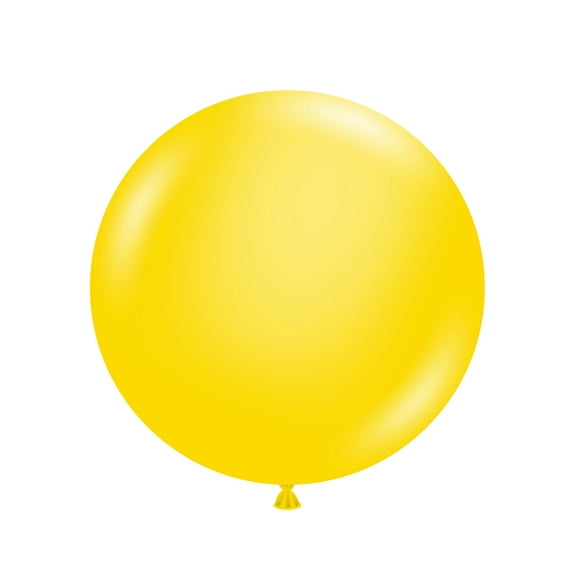 Tuf-Tex 17" yellow Latex Balloons (50 ct)