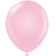 Tuftex 5" Baby Pink Pastel Latex Balloons 50ct