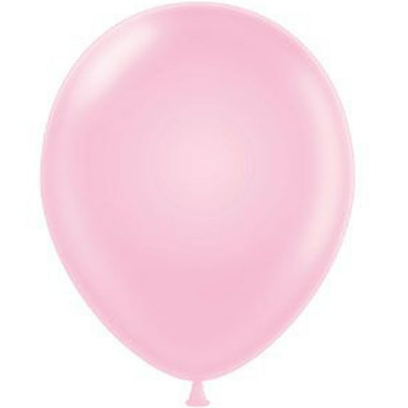 Tuftex 5" Baby Pink Pastel Latex Balloons (50ct)