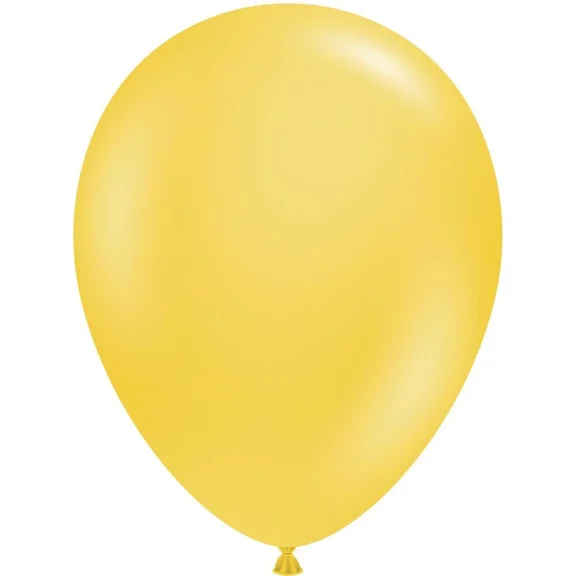 Tuftex 5" Goldenrod Pastel Latex Balloons (50Ct)