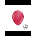 thumbnail image 1 of Tuftex 5" Metallic Starfire Red Balloons 50 ct, 1 of 2