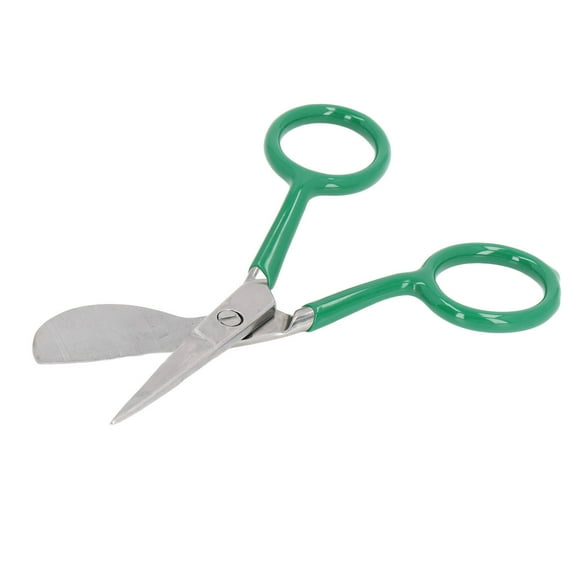 Tufting Carpet Scissors, Carpet Cutter Tools Carpet Cutter Duckbill Shaped Easy To Grip Stainless Steel  For Rug Making For Decal Work Green