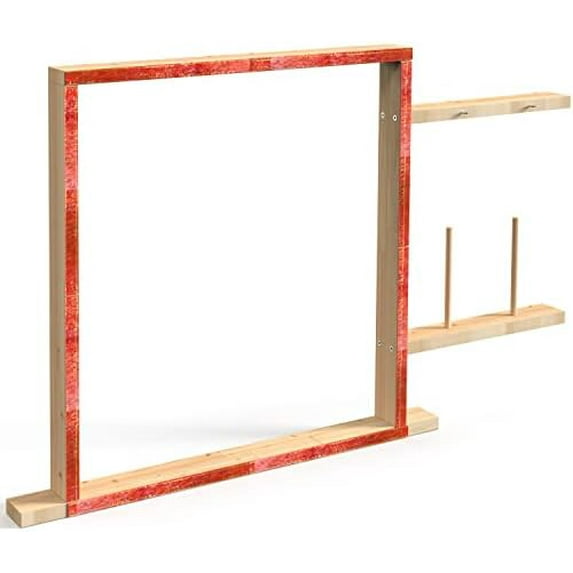 Tufting Frame for Rug Making - Large 27.5'' Rug Making Kit with Carpet ...