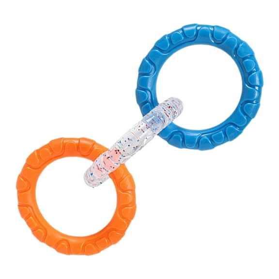 Tug Rings For Dogs 3 Rings Puller Dog Toy Pet Supplies Promotes Teeth Care Exercise Outdoor Teether For Indoor Backyard Play 1pc Puppies for Girls Large Go Dog for Hedgehogs Puppy Chew for Teething