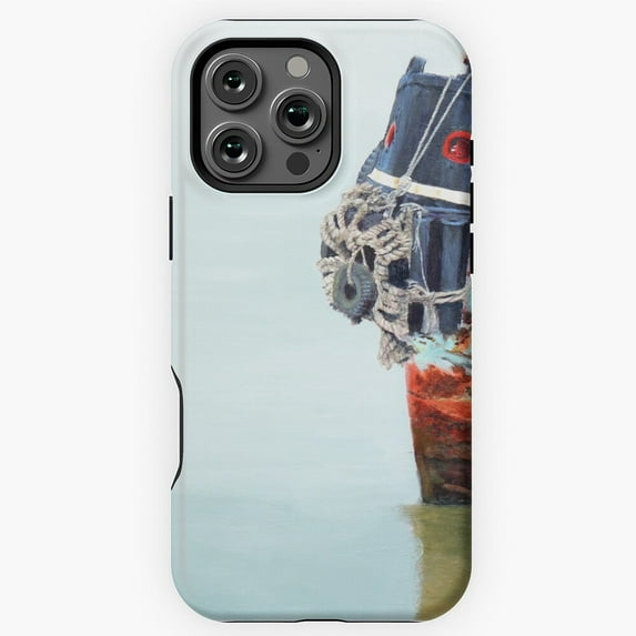 Tug Tugboat Nautical Maritime Art Phone Case for iPhone 16 15 14 13 12 11 Pro Max