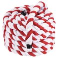 thumbnail image 1 of Tug of War Rope 1 Inch x 50 Feet Natural Thick Cotton Rope Twisted Cotton Rope, Red White, 1 of 6