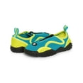 thumbnail image 1 of Tuga Kids Water Shoes, Teal/Lime, 9.5 - 10.5 M US Toddler, 1 of 4