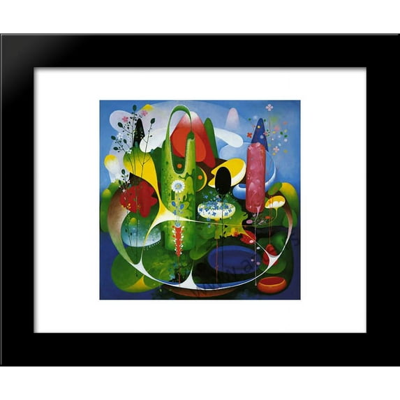 Tuga i rascvetane suze cara Samuila 20x24 Framed Art Print by Naumovski, Vangel