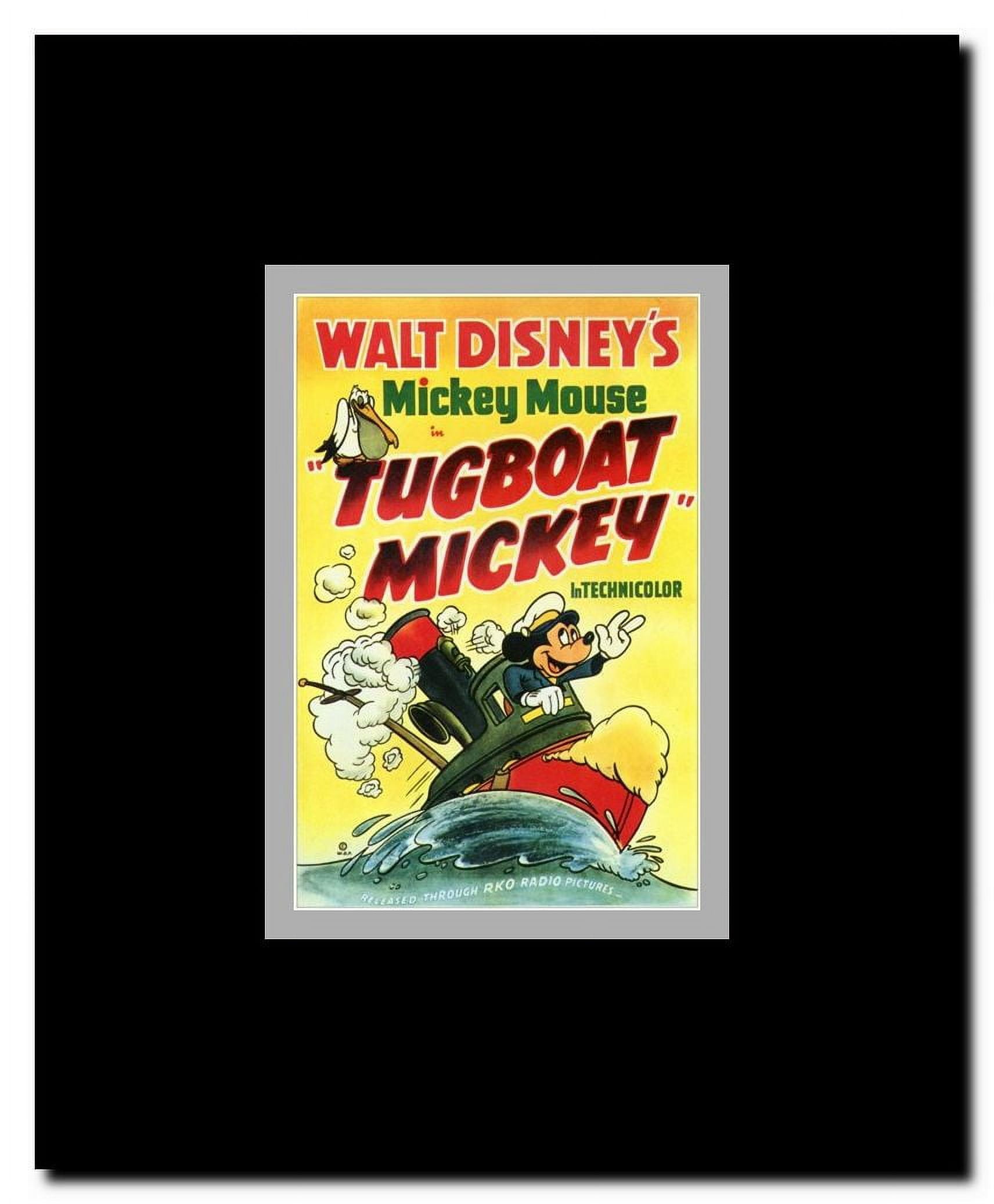 Tugboat Mickey Framed Movie Poster
