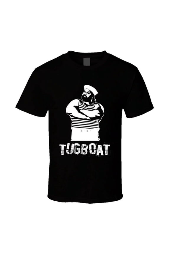 Tugboat Retro Legends Of Wrestling T Shirt