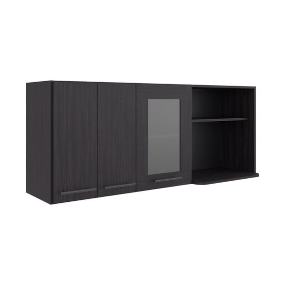 Tuhome Hasselt Wall Cabinet (2C) for Bathroom and Home Storage, Wall Mounted Storage