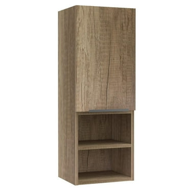 Tuhome Mila Medicine Cabinet in Brown  finish - Engineered Wood