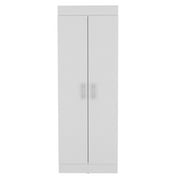 Tuhome Pantry Cabinet Clinton, kitchen, White