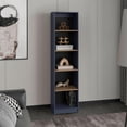 thumbnail image 1 of Tuhome Home Xs Bookcase With 5-Tier Shelves And Slim Design in Multicolor, 1 of 5