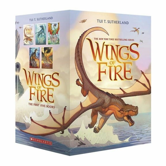 Tui T. Sutherland: Wings of Fire Boxset, Books 1-5 (Wings of Fire) (Hardcover)