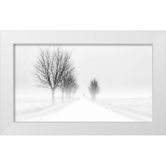 Tuinenga, Jacob 18x12 White Modern Wood Framed Museum Art Print Titled - My Tiny World