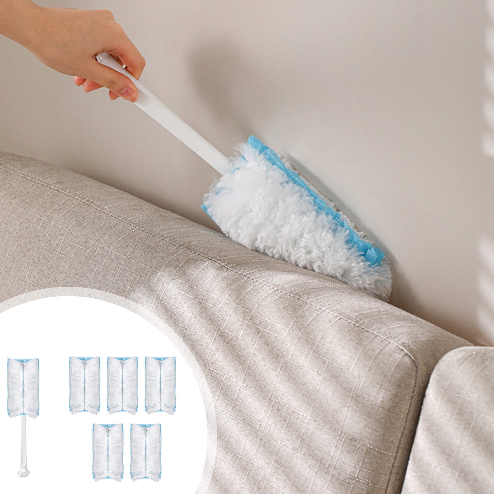 Tuitoonm Dusters For Cleaning High Ceiling Fan Feather Duster Long