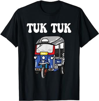 T-shirt Bangkok Tuk Tuk - Noir - Taille L - Marque Neo - Occasion Très Bon état