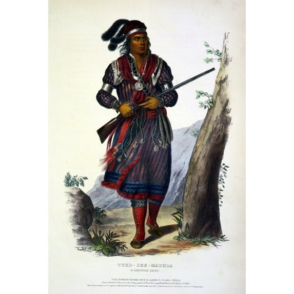 Tuko-See-Mathla History (24 x 36)