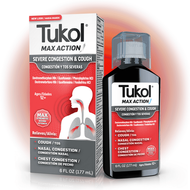 Tukol Max Severe Cough and Congestion, 6 fl.oz