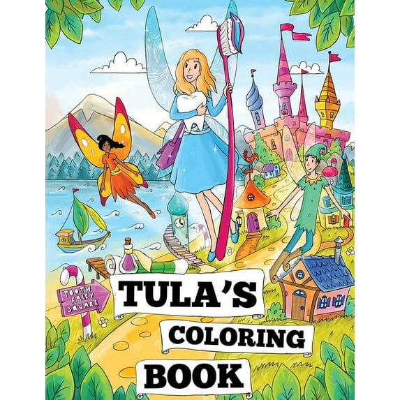 Tula's Coloring Book, (Paperback)