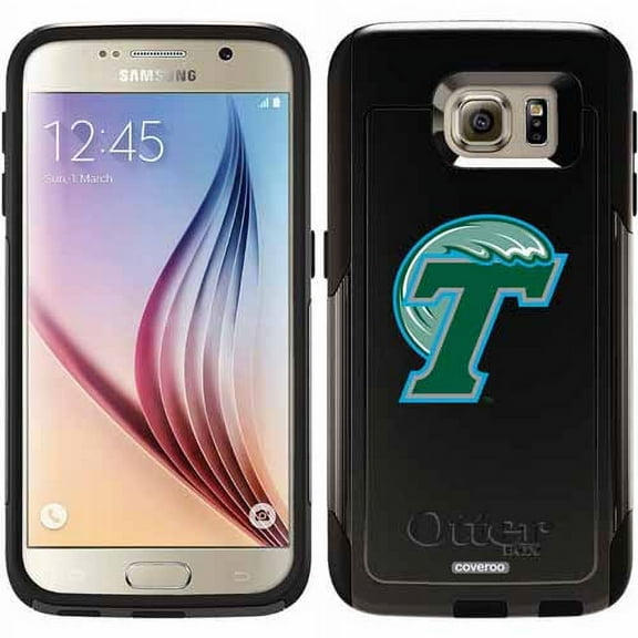 Tulane T Design on OtterBox Commuter Series Case for Samsung Galaxy S6