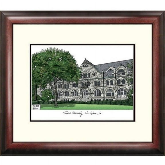 Tulane University Alumnus Framed Lithograph
