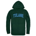 thumbnail image 1 of Tulane University College Hoodie, Forest Green - Small, 1 of 1