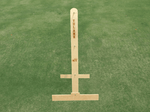Tulane University Engraved Ladder Golf / Ladder Toss Lawn Game