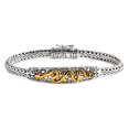 thumbnail image 1 of SHOP LC DELIVERING JOY Tulang Naga Chain with Snake Bracelet in 22K Vermeil Yellow Gold Over and Sterling Silver 7.25 In 22.90 Grams Gifts, 1 of 1