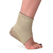 Tuli s Cheetah Gen2 Heel Cup with Fitted Compression Sleeve for Sever s Disease, Plantar Fasciitis & Heel Pain, Large
