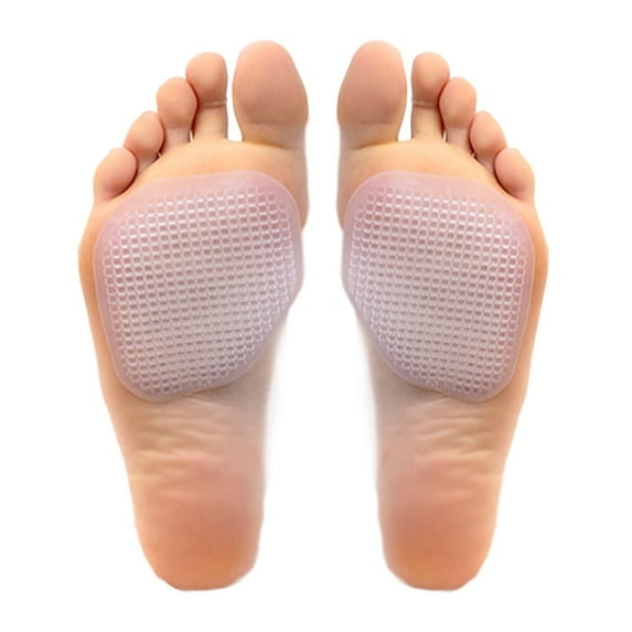 Tuli's Metatarsal Cushions, Ball of Foot Soft Gel Pads for Foot Pain, Blisters & Calluses, One Size Fits All