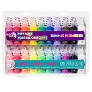 Tulip 0.75 fl. oz. Puff Paint Rainbow & Neon Colors 20 Pack, Dimensional Fabric Paint, Multicolor