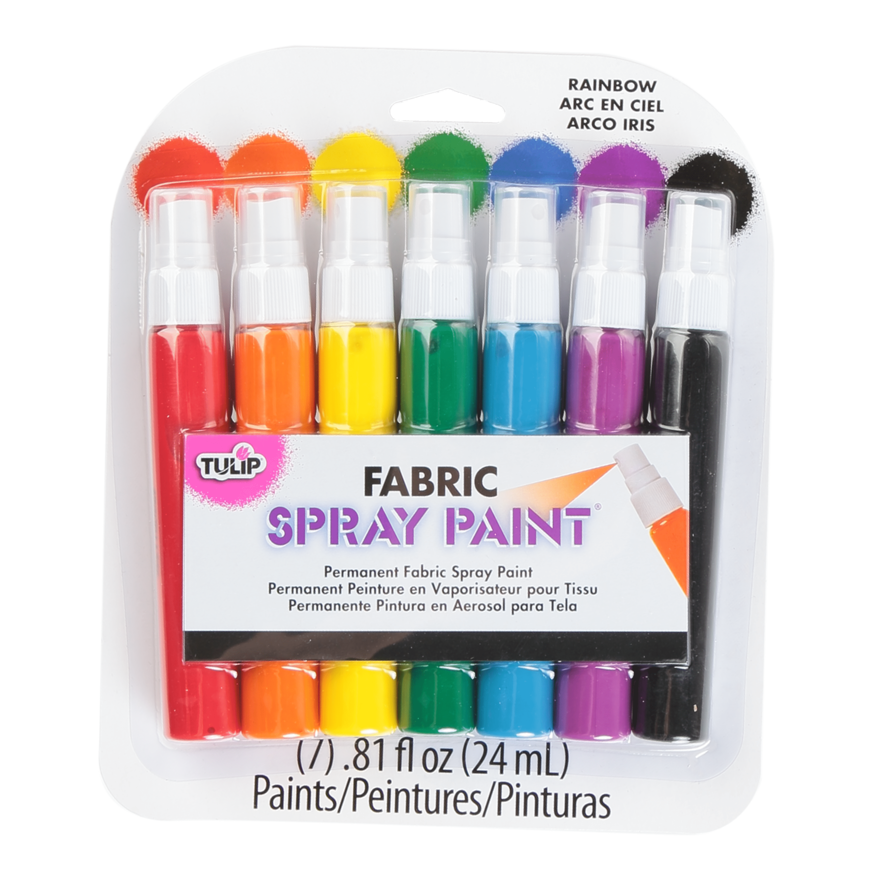 Tulip 37639 - Pintura en aerosol para tela, multicolor 