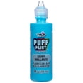 thumbnail image 1 of Tulip Dimensional Fabric Paint – Shiny Fluorescent Blue, 4 fl oz, Permanent Craft Paint for Clothes & DIY Projects, 1 of 4